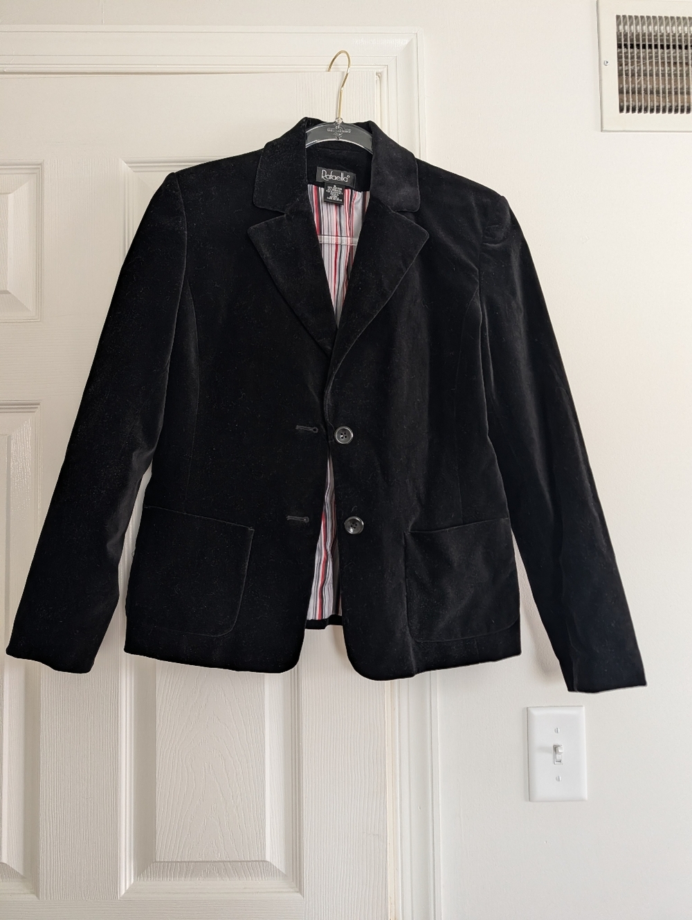 Black Velvet Blazer